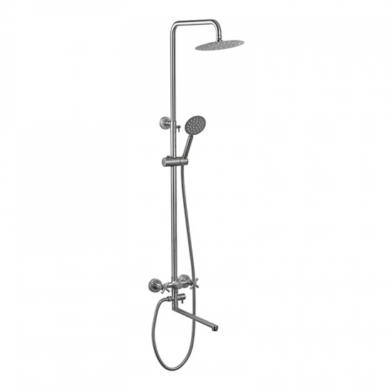 Душова колона зі змішувачем MIXXUS DVE-006-J з нерж. сталі SUS304 (MI6085)