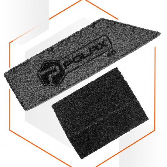 Губка шліфувальна P40 Polax кутова 110х90х25 мм (54-225)