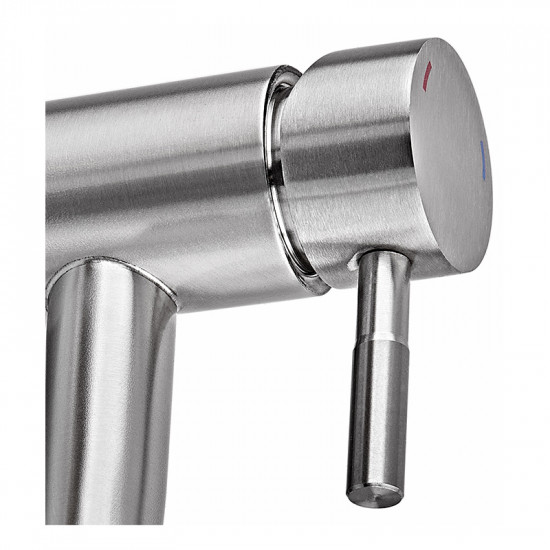 Змішувач для умивальника Armata SUS-001-B з нерж. сталі  (CH6476)