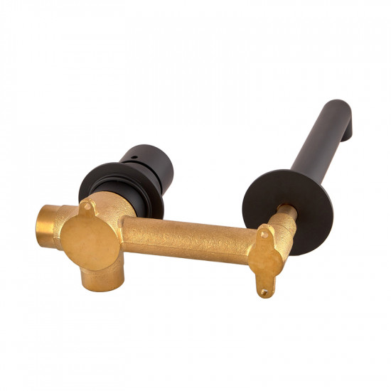 Смеситель для раковины встраиваемый Koer KB-16029-05 Цвет черный (KR5489)