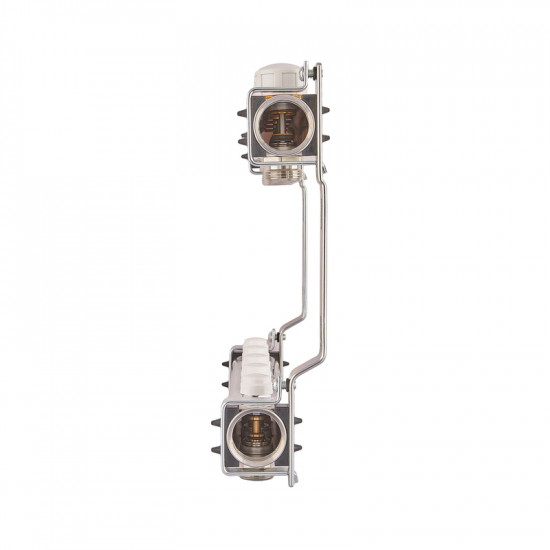 Колектор з термостатичними та запірними клапанами Roho R805-07M - 1"х 7 вих. (RO1038)