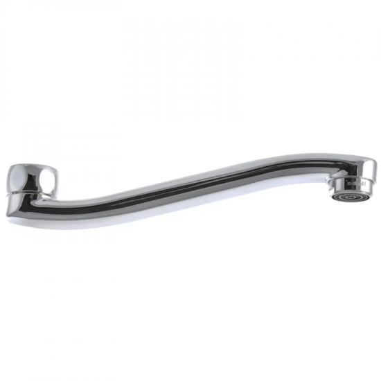 Вилив (гусак) вигнутий Haiba M7220S (20 см) (GU0030)