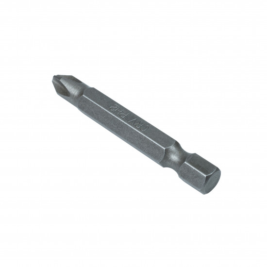 Бита сталева Polax 50 мм PH2 1/4", 10 шт (51-075)