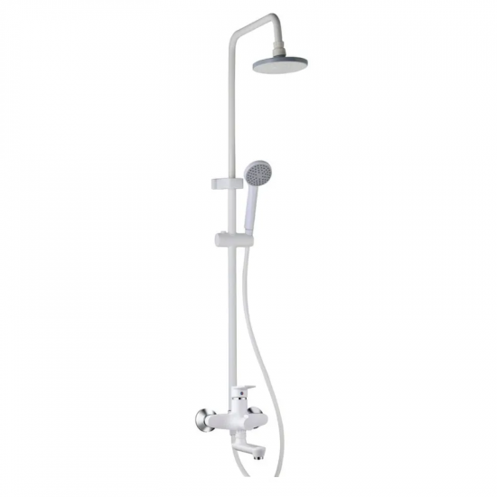 Душевая колонна сMixerом PLAMIX OSCAR-008-J WHITE (PM0700)