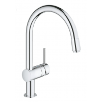 Смеситель для кухни с выдвижным изливом Grohe Minta (32918000)