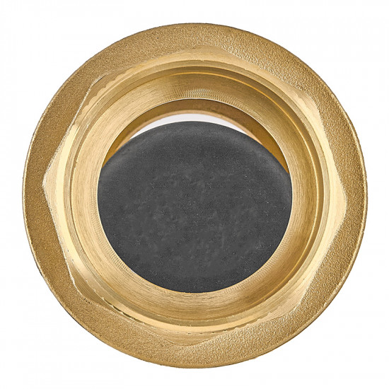 Клапан зворотній для байпаса Waterpro WP601-50FM - 2" латунь, куля EPDM (WP3334)