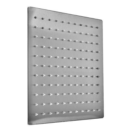 Верхній душ Zerix SH-006.SUS-25x25cm (нерж. сталь) (ZX5009)