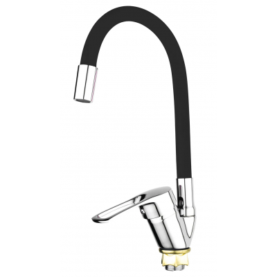 Змішувач для кухні Mixxus FANY 011 (Nut) Refl.Black (без підведення) (MI6287)