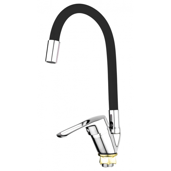 Змішувач для кухні Mixxus FANY 011 (Nut) Refl.Black (без підведення) (MI6287)