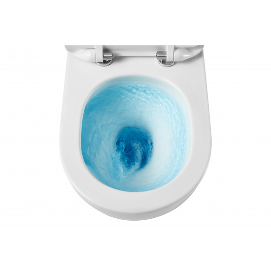 Унітаз підвісний Mixxus Premium Ellipse-0301-T3 495x365x365mm, система змиву Tornado 3.0 (MP6461)