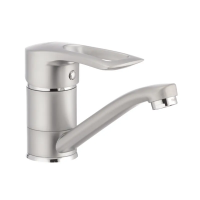 Смеситель для раковины Haiba Hansberg 004 (вылей 15 см) матовый (HB0188)