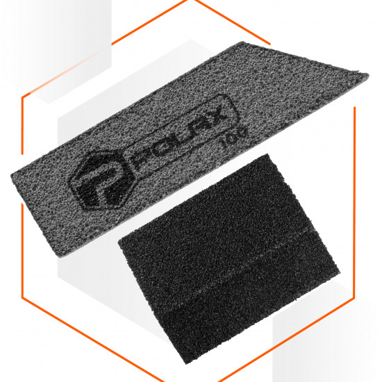 Губка шліфувальна P100 Polax кутова 110х90х25 мм (54-226)