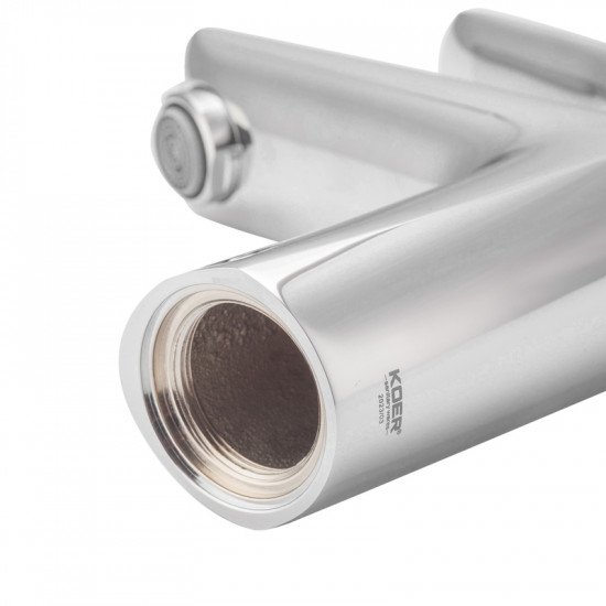 Змішувач для умивальника Koer KB-10008-01 (Колір хром) (KR3470)