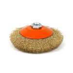 Щетки конусные с рифлёной проволокой