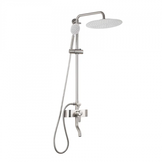 Душова колона зі змішувачем Mixxus FAN-009-J із нерж. сталі SUS304 (MI6110)