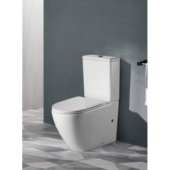 Унітаз-компакт Mixxus Premium Ellipse-0401-T1 630x390x840mm, система змиву TORNADO 1.0 (MP6467)