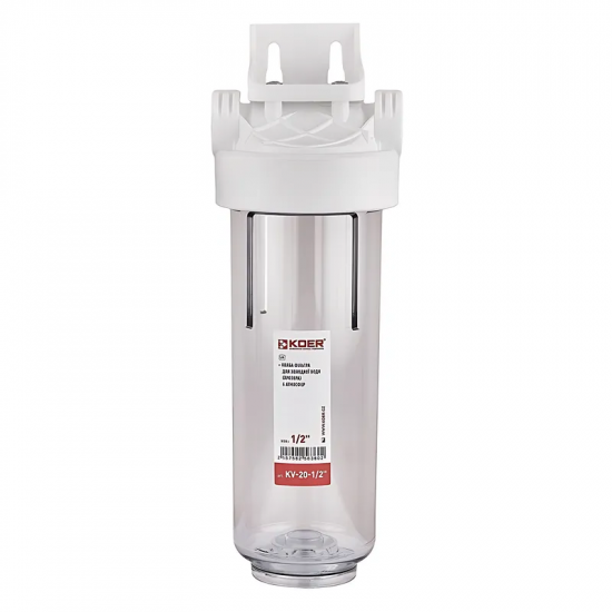 Колба фильтра для холодной воды KOER KV-20-1/2 6 атмосфер 1/2" (KR5636)