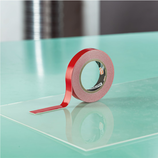 Скотч двосторонній Polax клейка стрічка Спеціалізована на спіненій основі 15 мм х 2 м (101-036) Скотч двосторонній Polax клейка стрічка Спеціалізована на спіненій основі 15 мм х 2 м (101-036)