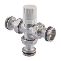 Клапан термостатичний Europroduct EP.0601 - 1'' триходовий роздільний (EP6134)