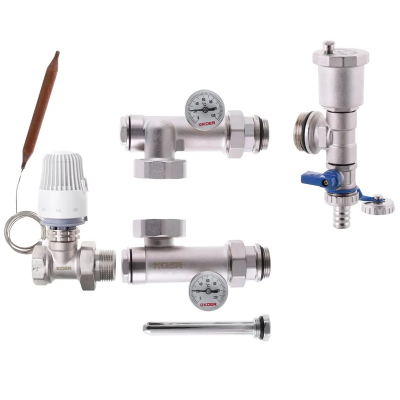 Смешивающий узел для коллектора с левым. иногда. Koer KR.1022L1 - 1" (без насоса) (прямой) (KR291