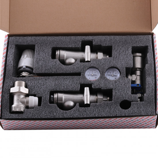 Смешивающий узел для коллектора с левым. иногда. Koer KR.1022L1 - 1" (без насоса) (прямой) (KR291