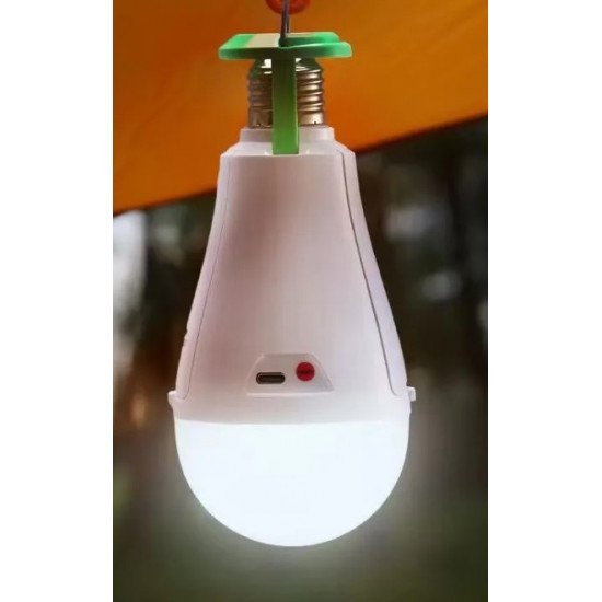 Лампа акумуляторна BL-801 патрон E27, 20W, змінні 18650 + 2x18650, Type-C, з підвісом