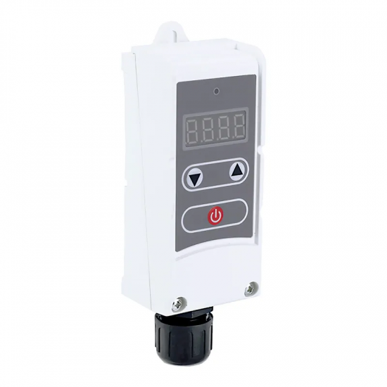 Термостат електричний накладний Koer KR.1354E (+5…+80*C) (KP2778)