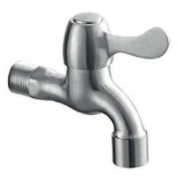 Кран для холодной воды 1/2 Mixxus BIB-01 (нерж. сталь) (MI6152)