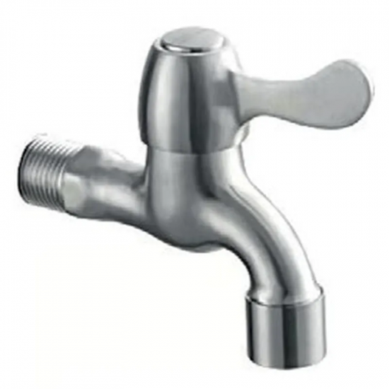 Кран для холодної води 1/2 Mixxus BIB-01 (нерж. сталь) (MI6152)
