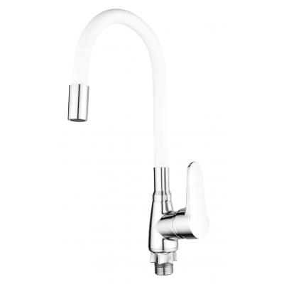 Змішувач для кухні Mixxus Elvis 014 (Nut) Refl.White (без підведення) (MI6309)