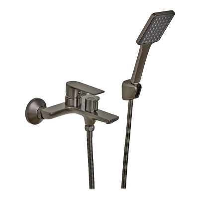 Змішувач для ванної Haiba Alex 009 Euro Graphite (HB3998) Змішувач для ванної Haiba Alex 009 Euro Graphite (HB3998)