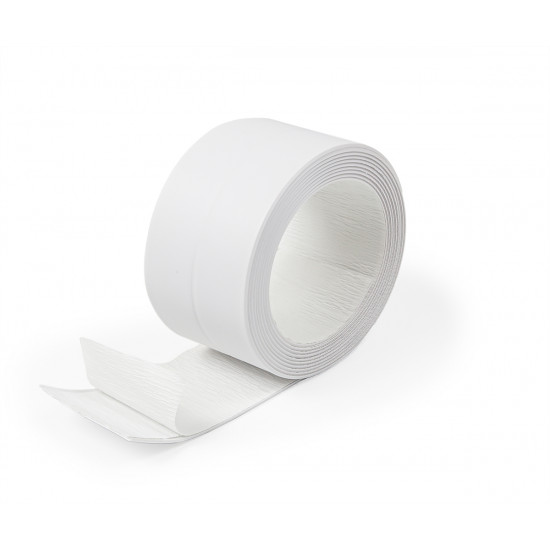 Бордюрная лента Polax для ванной, белая 62 мм х 3,2 м (45-003)