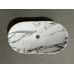 Раковина накладная MIXXUS PREMIUM WAVE-0105 MARBLE 620х360х160mm (MP6559)