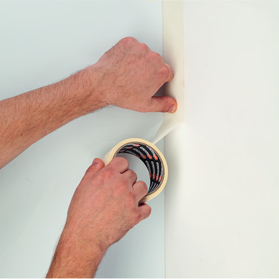 Малярна клейка стрічка Polax Profi 38 мм х 40 м (101-070)