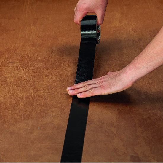 Скотч армированный Polax клеящая лента усиленная 50 мм х 10 м (101-100)