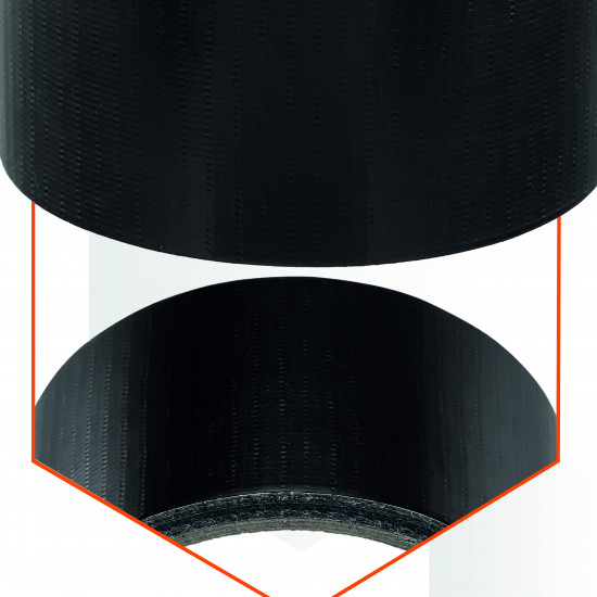 Скотч армированный Polax клеящая лента усиленная 50 мм х 10 м (101-100)