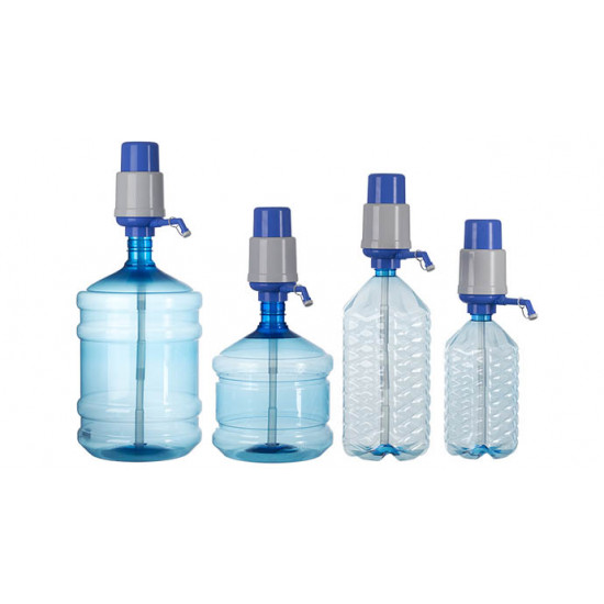 Помпа для води механічна Віапласт Lilu Econom для бутелів 5-19 л (0018)