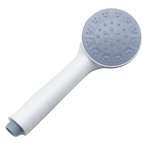 Лейка для душа G-Ferro SH-19 White (1 режим, цвет белый) (LE2772)