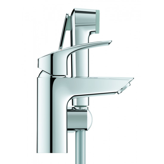 Смеситель для раковины с гигиеническим душем Grohe Eurosmart New (23124003)