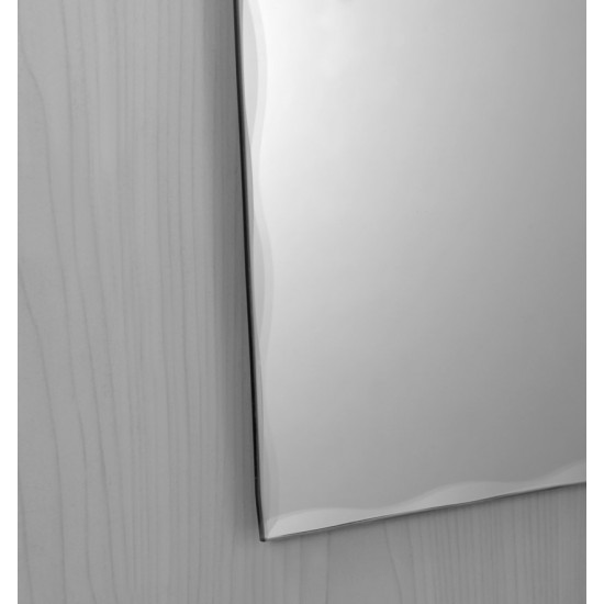 Зеркало настенное Zerix KUBIX MRZ06-450x600 прямоугольное с декором (ZX5948) Зеркало настенное Zerix KUBIX MRZ06-450x600 прямоугольное с декором (ZX5948)