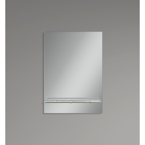 Зеркало настенное Zerix SANSA MRZ05-600x850x105 прямоугольное с полкой (ZX5628)