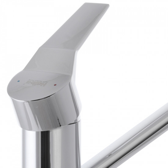 Змішувач для умивальника Haiba Zeon 555 (вилив 15 см) (HB0414)