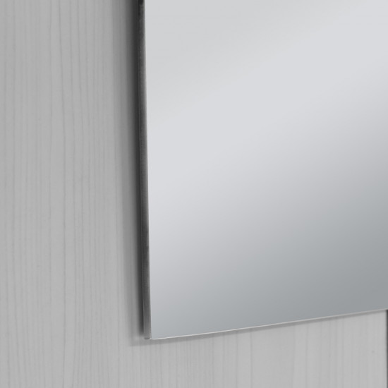 Зеркало настенное Zerix ALIVE MRZ01-450x600 прямоугольное с дугообразным верхом (ZX5641)