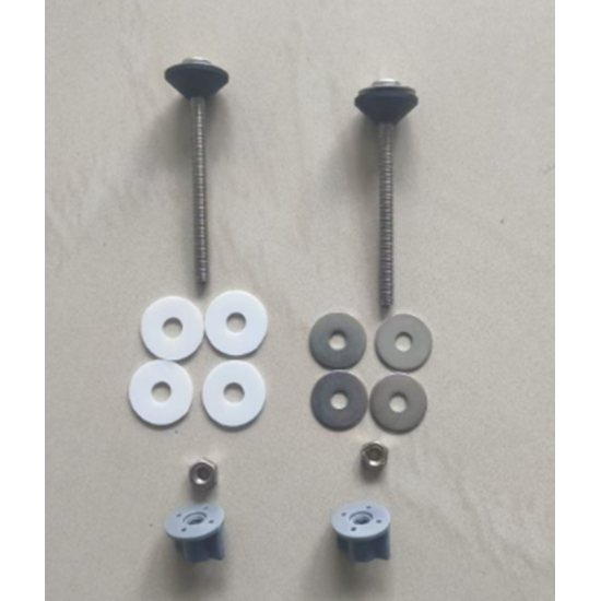 Болти кріплення бачка до унітазу Koer KT-1406 (нержавіюча сталь) (KR5704)