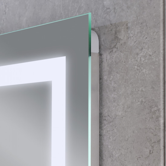 Зеркало Mixxus TALL MR08-80x60-REVERSE с LED Touch, Anti-fog, диммером, регулировкой яркости (MI