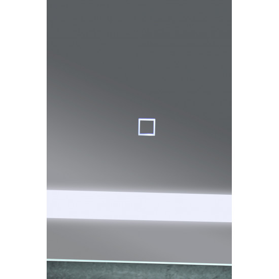 Зеркало Mixxus TALL MR08-80x60-REVERSE с LED Touch, Anti-fog, диммером, регулировкой яркости (MI