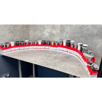 Донный клапан для умывальника Koer PW-01-05 1 1/4'' (кнопка) (Черный) (KR3403)