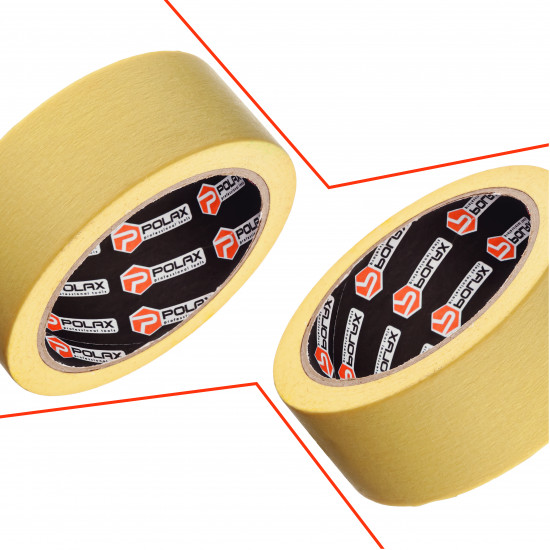 Малярна клейка стрічка Polax Стандарт 48 мм х 40 м (101-069)