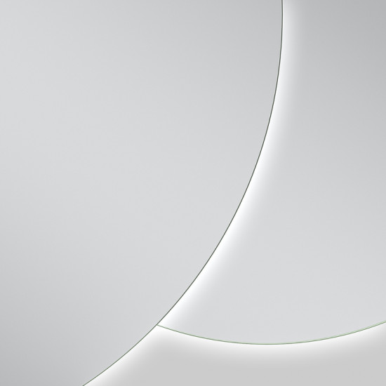 Зеркало Mixxus Premium TOPPER MC01-100x75 (LED Touch, Anti-fog, диммер (3-6,5kK) (MP6631)