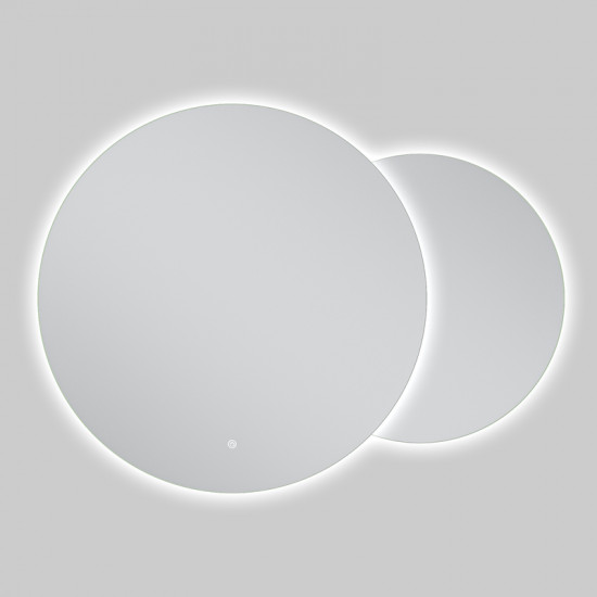 Зеркало Mixxus Premium TOPPER MC01-100x75 (LED Touch, Anti-fog, диммер (3-6,5kK) (MP6631)